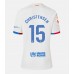 Günstige Barcelona Andreas Christensen #15 Auswärts Fussballtrikot 2023-24 Kurzarm